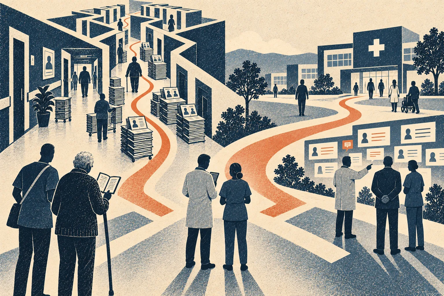 A patient booklet and the burden it places on one person give way to a system that helps leaders act on patient feedback.